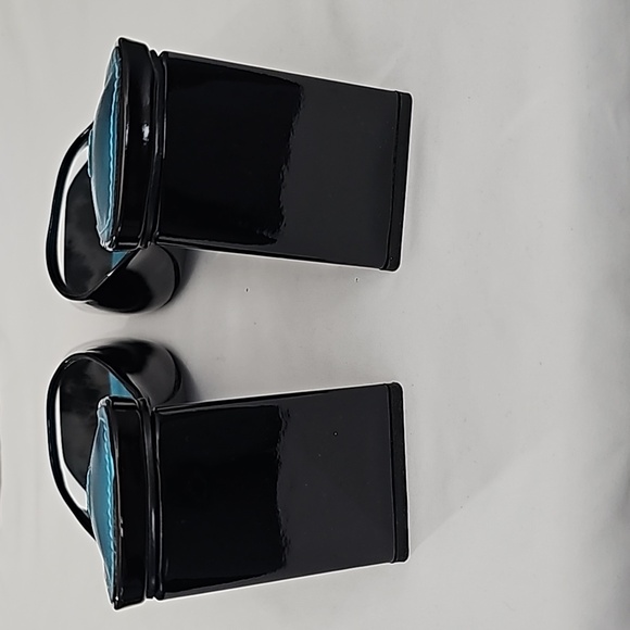 NWOT Nine West Black Patent Mule - Picture 4 of 4